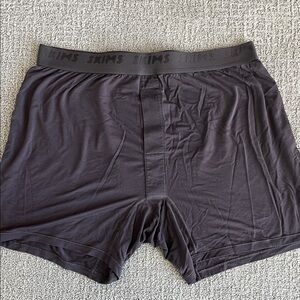 SKIMS Men's Charcoal Boxer Briefs